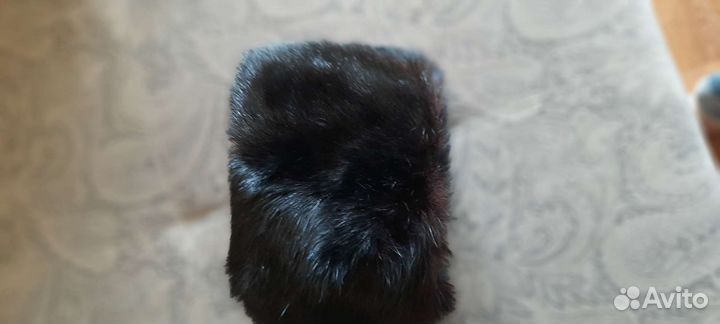 Норковая шапка мужская новая