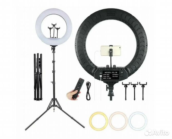 Кольцевая светодиодная лампа 45 см