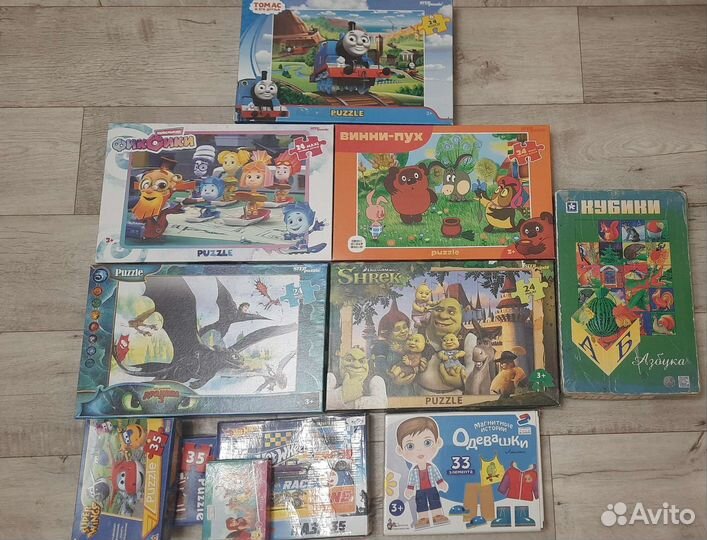 Макси пазлы комплектом