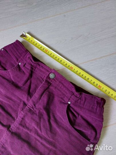 Юбка вельветовая