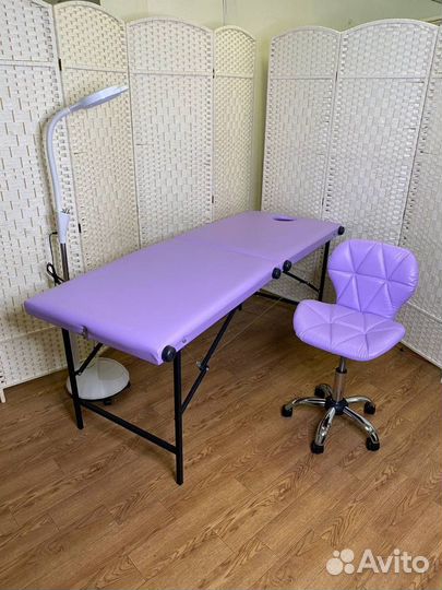 Кушетки для мастеров косметологов новые складные