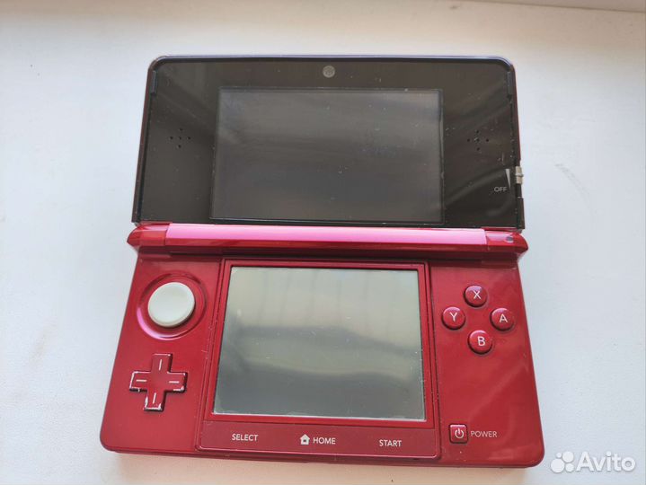 Nintendo 3DS Old Flare Red