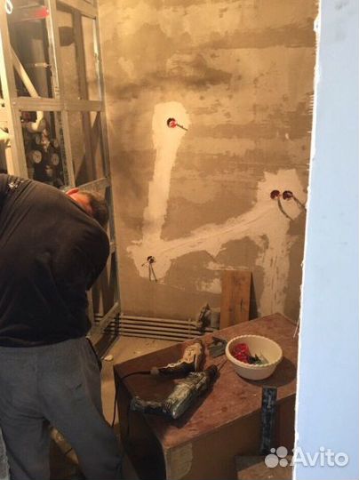 Ремонт новостроек, старый фонд, частично, 3 спеца