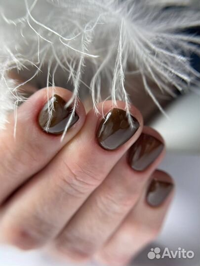 Маникюр с покрытием гель лак