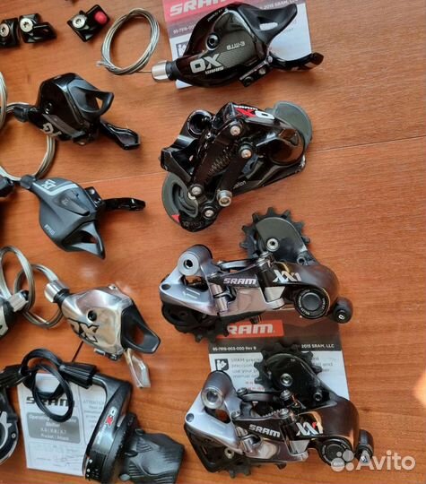 Манетки и перелючатели Sram X0 GX X7 X01 XX