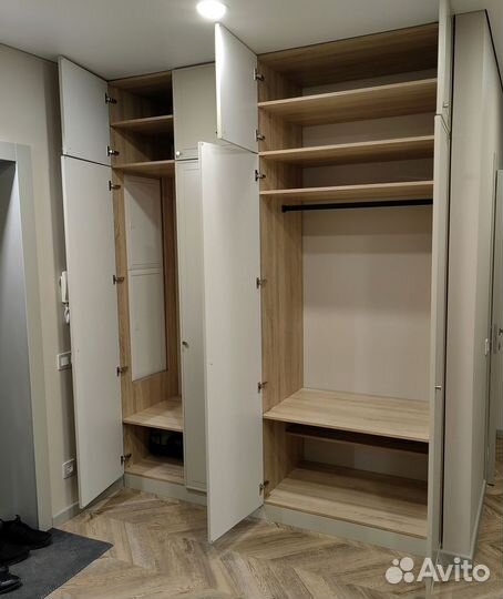 Гардеробная прихожая на заказ