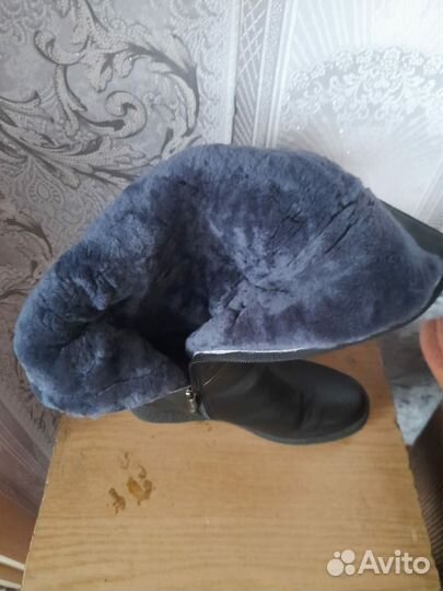 Сапоги женские натуральная кожа новые 37р