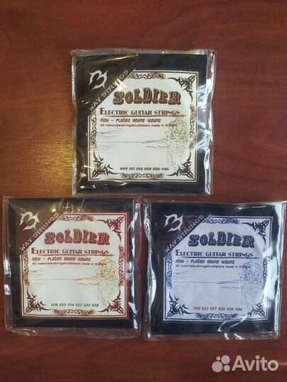 Струны для электрогитары Soldier Electric Guitar