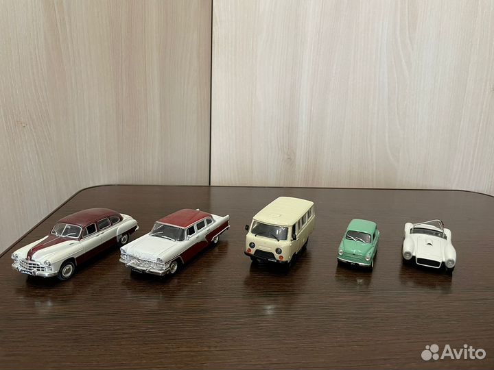 Модели автомобилей DeAgostini 1:43