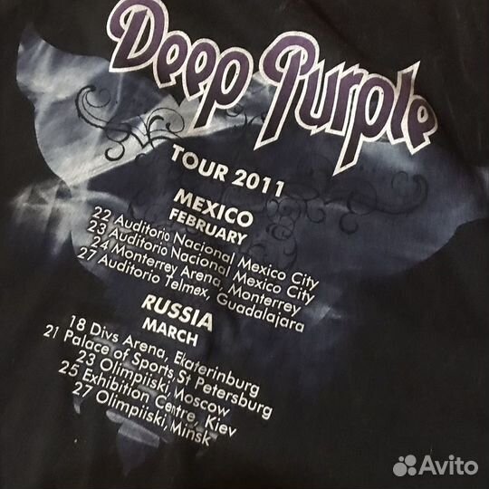 Deep purple мерч tour 2011 Archive Vintage