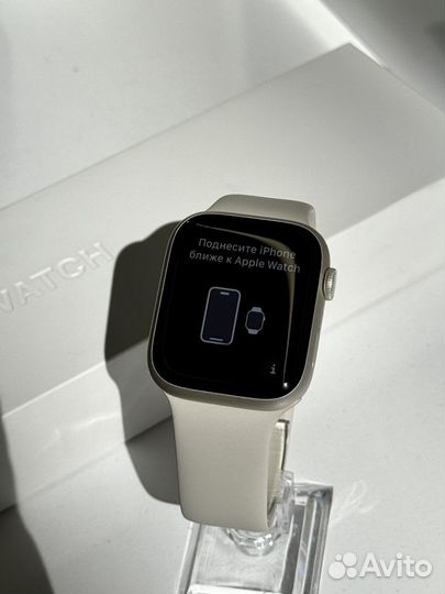 Часы Apple Watch 7 45 mm Starlight