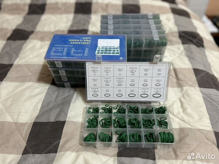 Набор колец уплотнительных 270 пр. универсальный