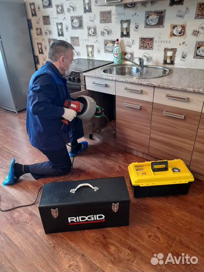 Устранение засоров. Прочистка канализации