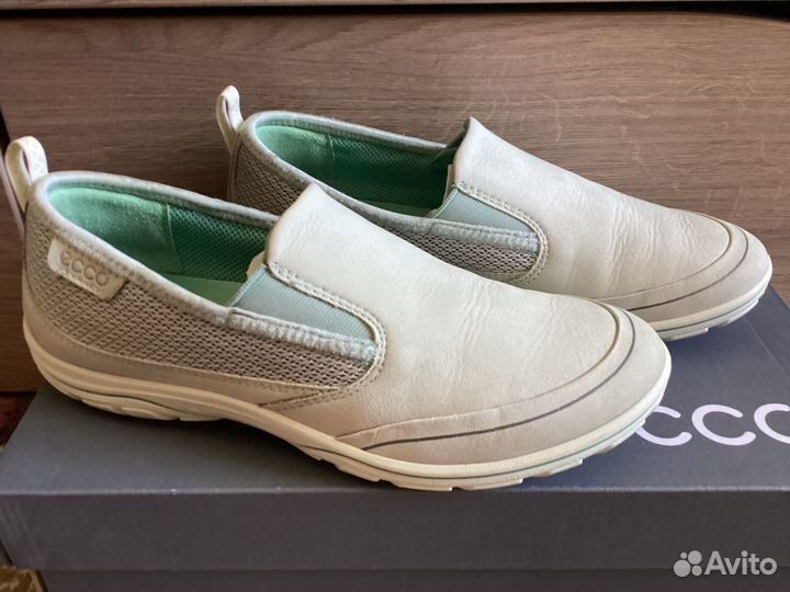 Мокасины женские Ecco р.35 (23 см )