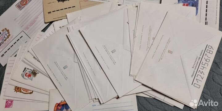 Почтовые конверты СССР