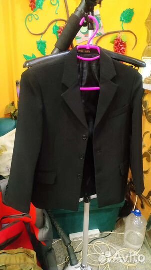 Пиджаки для мальчика 140