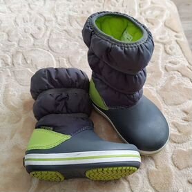 Crocs сапожки утеплённые