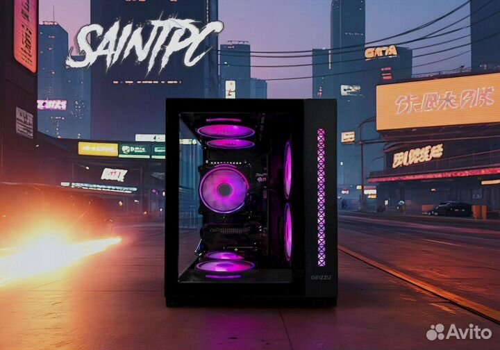 Игровой пк на видеокарте geforce gtx 1050 Ti