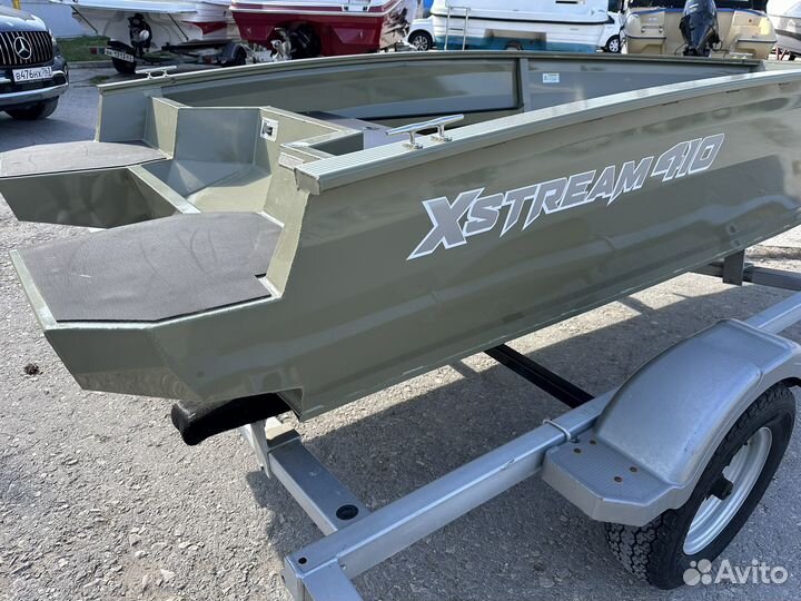 Новая алюминиевая лодка Xstream-410 Hunter