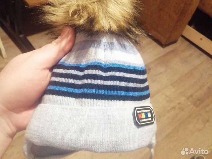 Шапка для мальчика демисезонная