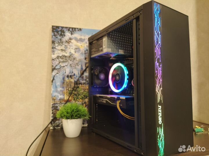 Игровой пк 8/16 ядер/16 озу/SSD 512/rx570
