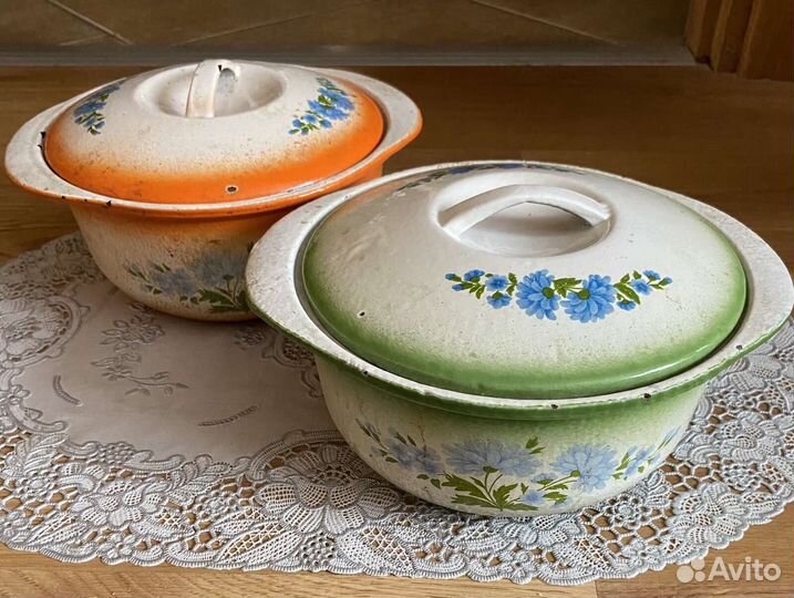 Чугунные кастрюли и казанки