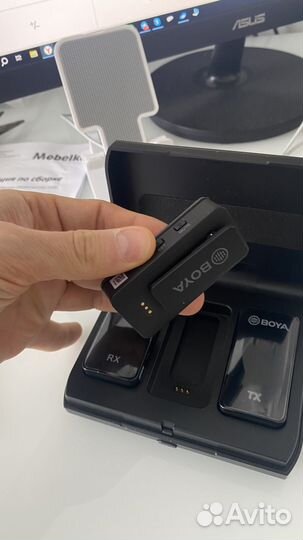 Микрофон беспроводной boya BY-XM6-K2