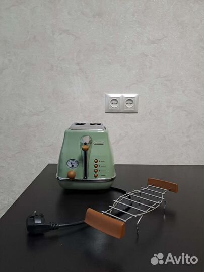 Тостер delonghi Icona Vintage ctov 210 новый