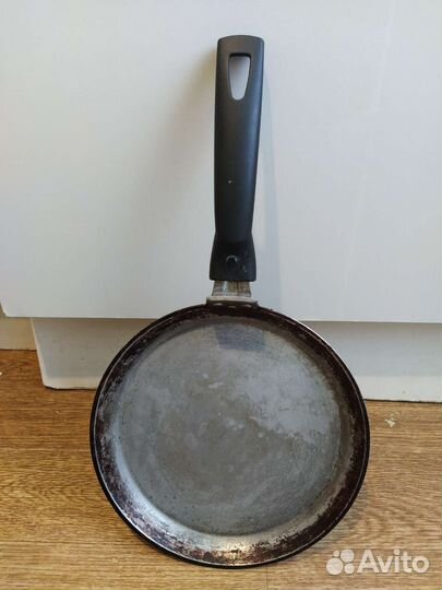 Сковорода kukmara 23 см, блинная литая алюминиевая