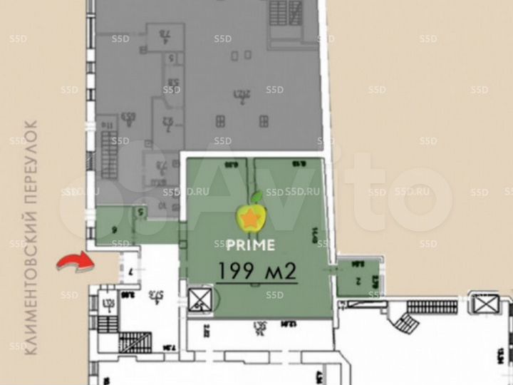 Сдам помещение общественного питания, 199 м²