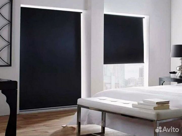 Жалюзи, шторы рулонные