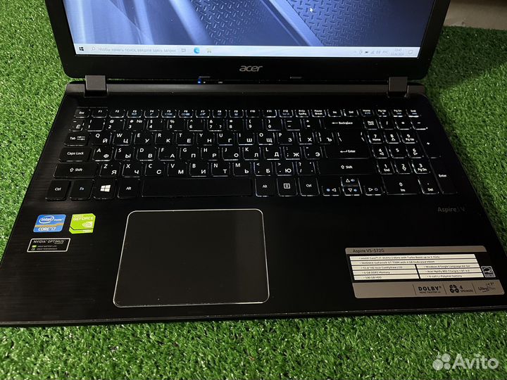 Топовый Acer/i7/gtx750 4gb /ssd+hdd