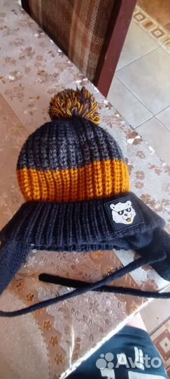 Шапка зимняя на мальчика
