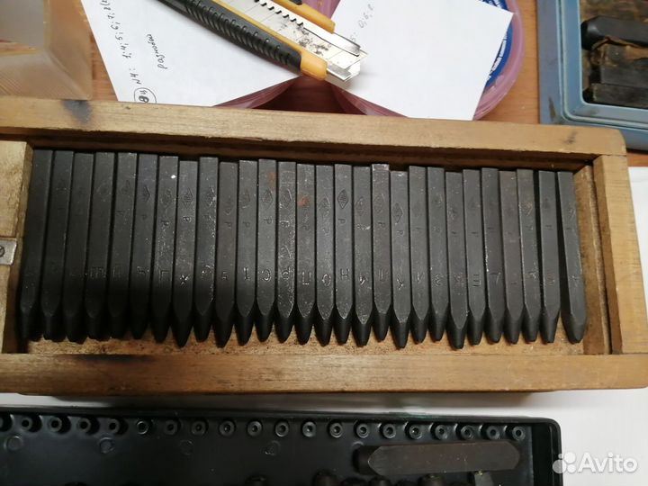 Клейма ударные по металлу № 2; 3; 6; 8; 10