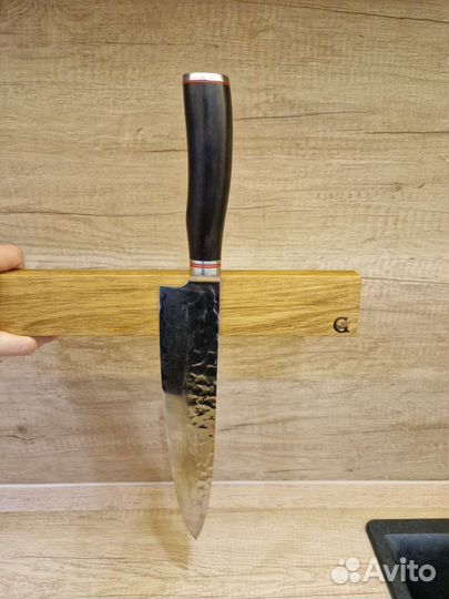 Магнитный держатель для ножей Дуб