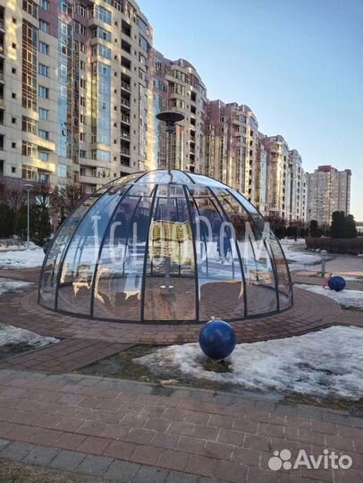 Круглая беседка иглу от производителя