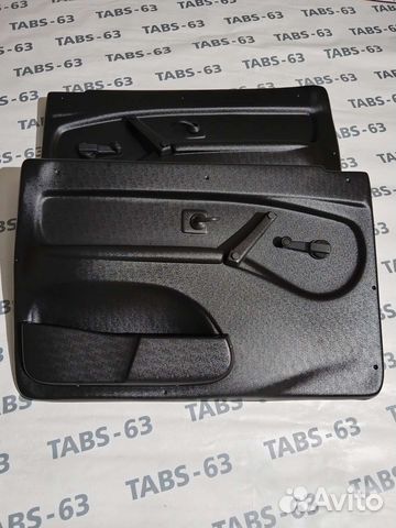 Карты дверей нива с ручками к-т