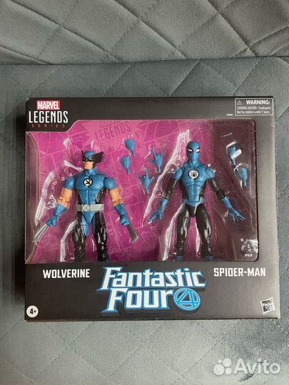 Marvel Legends Fantastic Four Wolverine Spider-man