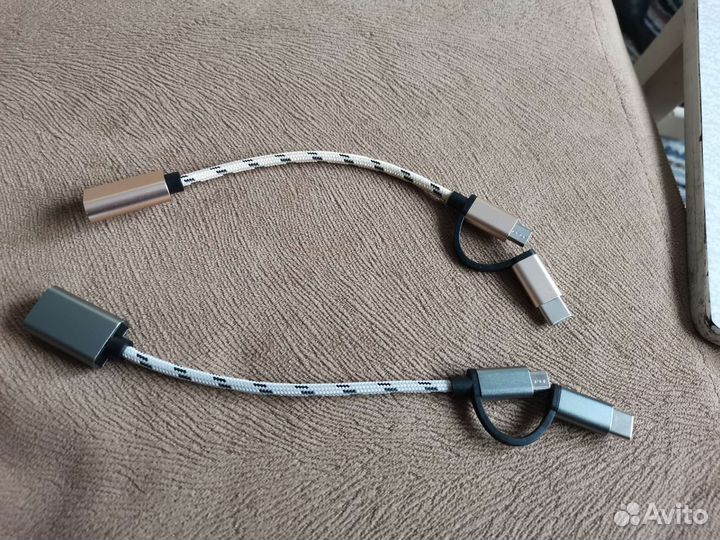 Переходник otg usb Micro usb type c