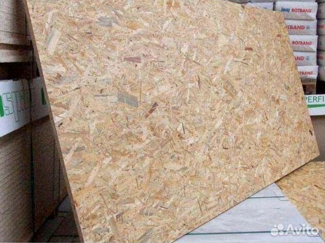 Осб-3 плита 9х1250х2500мм. Эконом вариант