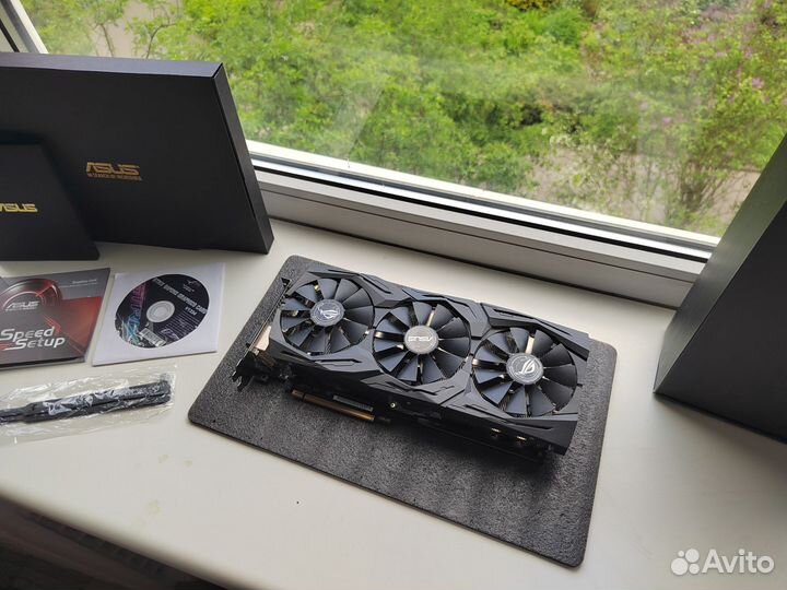 Видеокарта asus rog strix 1080ti 11gb