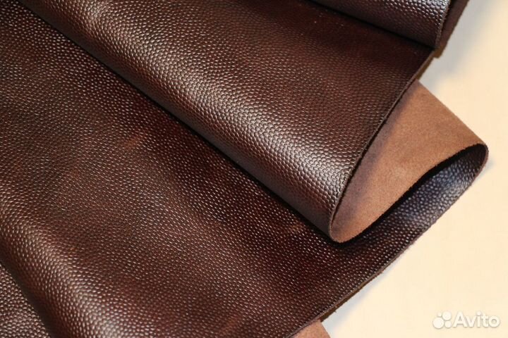 Шагрень с восковой отделкой. Галантерейная кожа