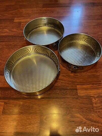 Набор форм для выпечки из 3 штук