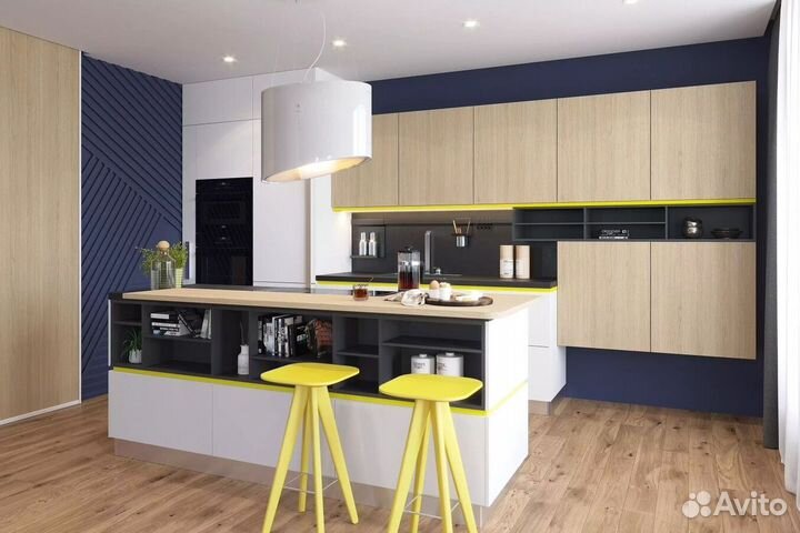 Кухня под потолок в новостройку