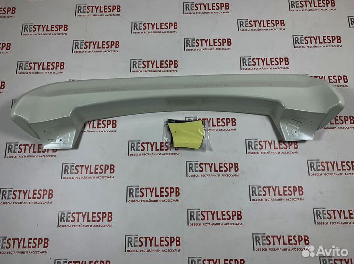 Спойлер Наверх Toyota Land Cruiser 200 Белый 8a7wr