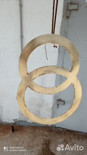 Кольца свадебные на машину СССР