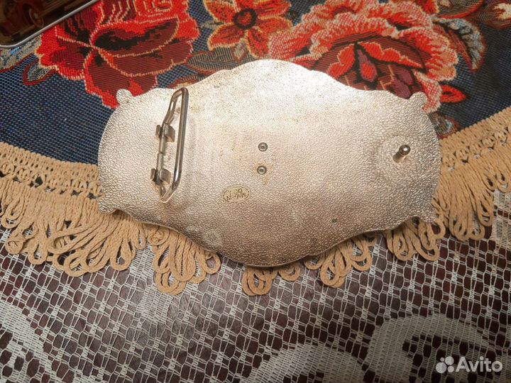 Пряжка золотой орел