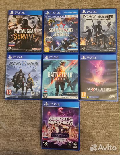 Игры для приставок ps4