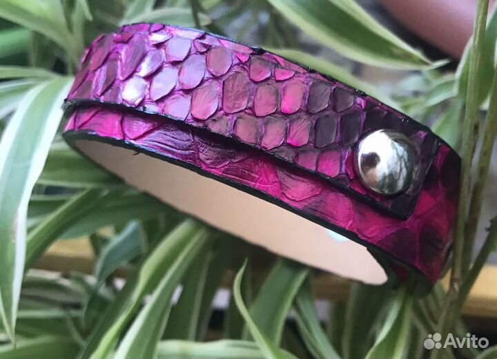 Браслет из натуральной кожи