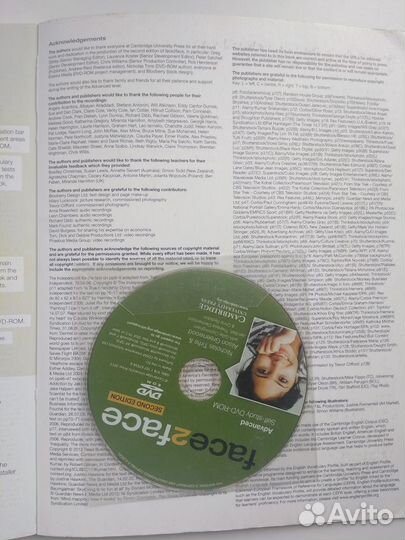 Face2face, Advanced Student's book с диском